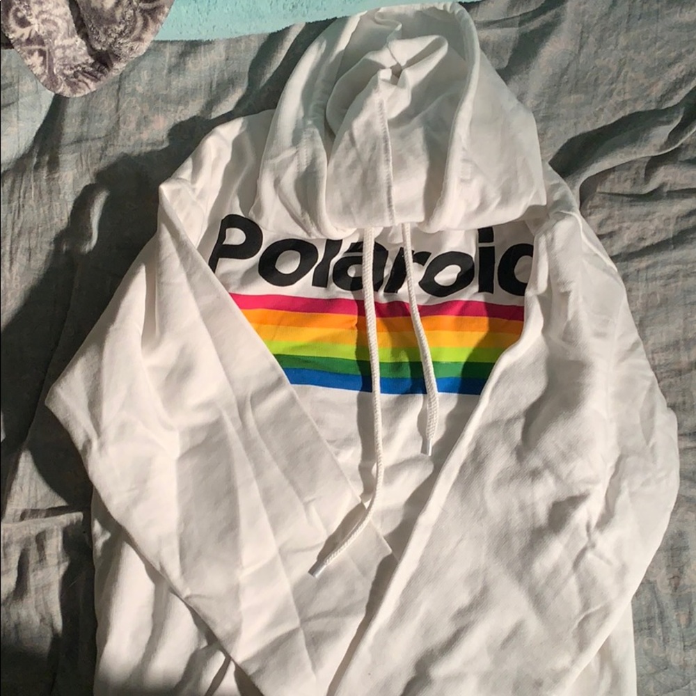 White hoodie